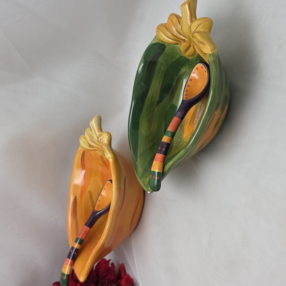 Tabletops Flamenco Peppers Serving Set - Picture 11 of 13